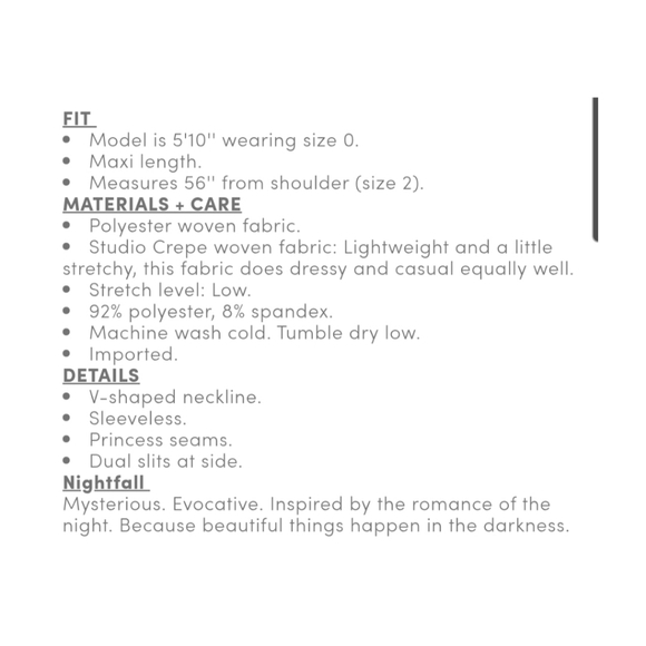 Plus Size Black Floral Slip Maxi Dress with Side Slits - Picture 6 of 6